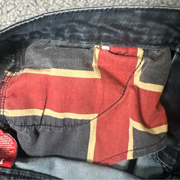 Liverpool Jeans Company Michelle CAPRI Womens Size 10/20 Leopard Print Blue - Picture 7 of 12